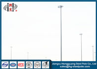 আইএসও 9001 পলিগোনাল Q235 নেতৃত্বে উচ্চ মাস্ট মেরু LED আলো, দীর্ঘ জীবন সঙ্গে