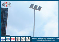 আইএসও 9001 পলিগোনাল Q235 নেতৃত্বে উচ্চ মাস্ট মেরু LED আলো, দীর্ঘ জীবন সঙ্গে